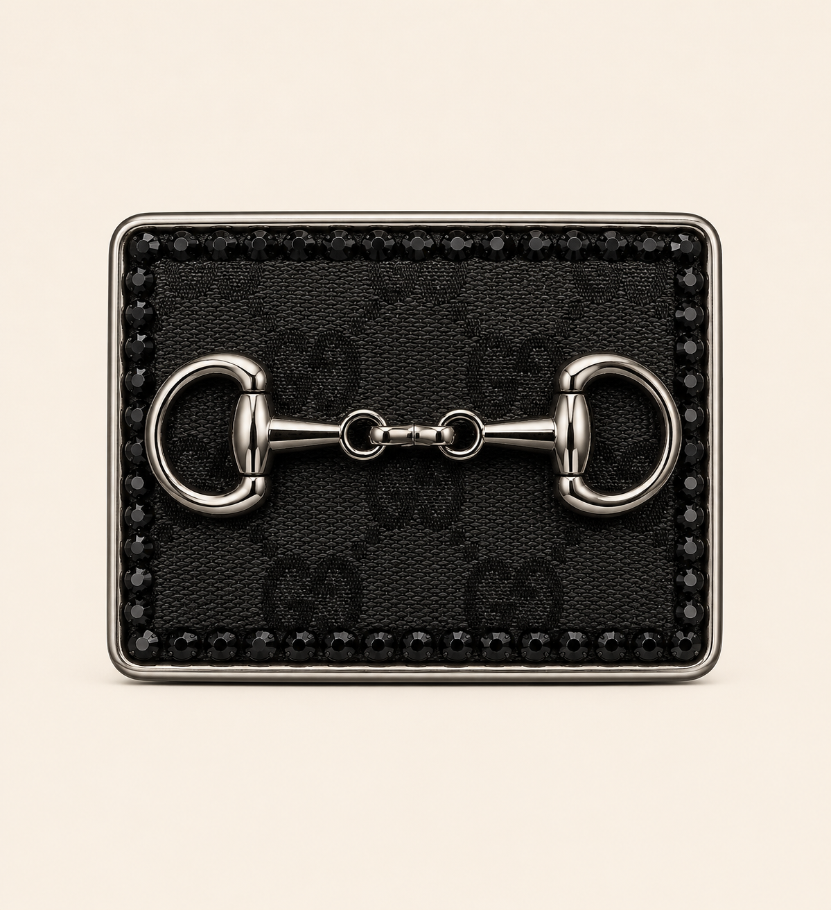 Upcycled Black Gucci w/horsebit