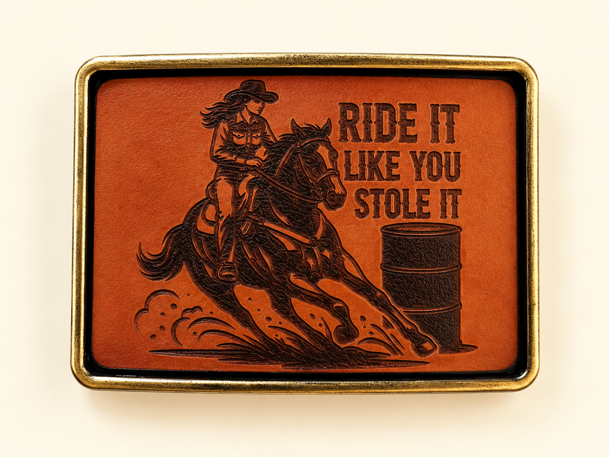 Barrel Racing Minerva Leather