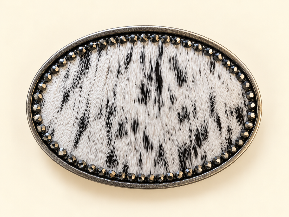 Black & White Cowhide