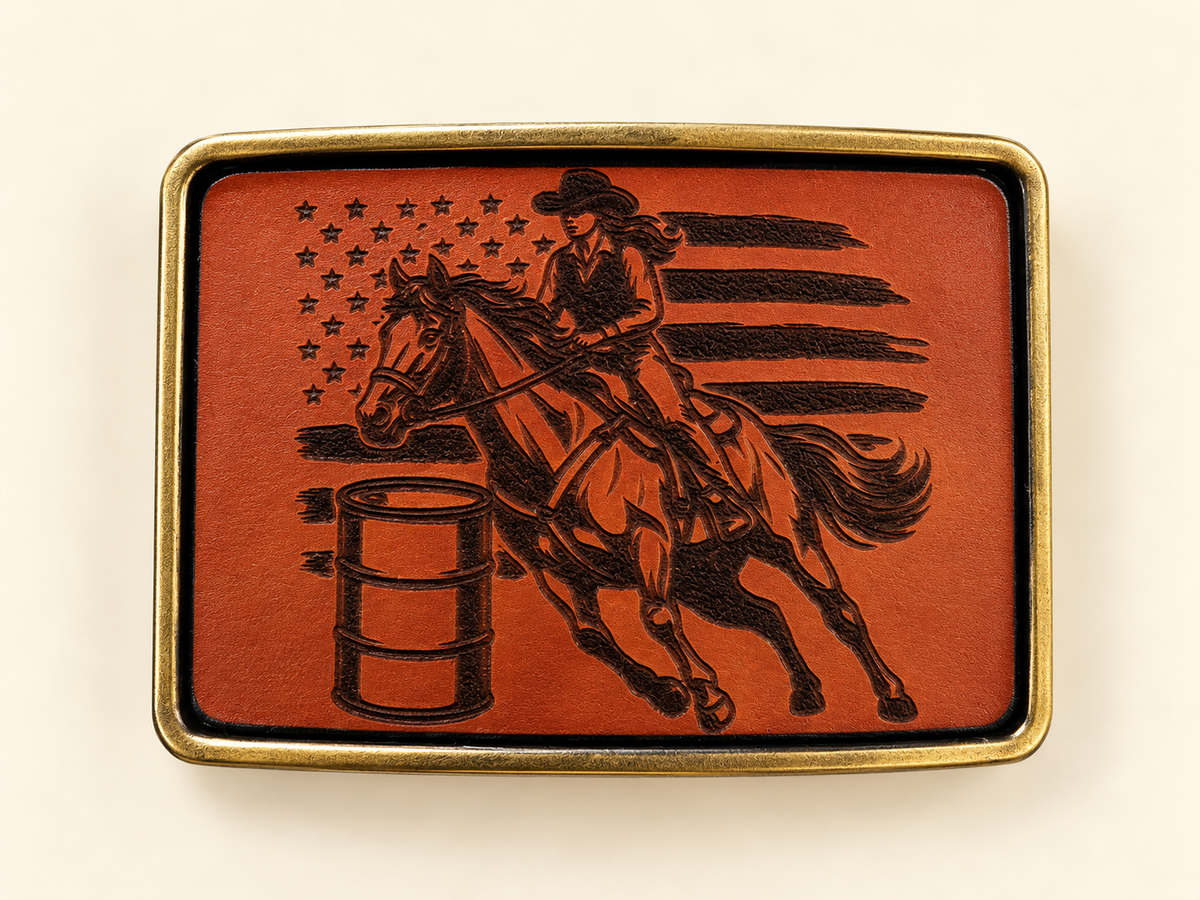 Barrel Racing Minerva Leather