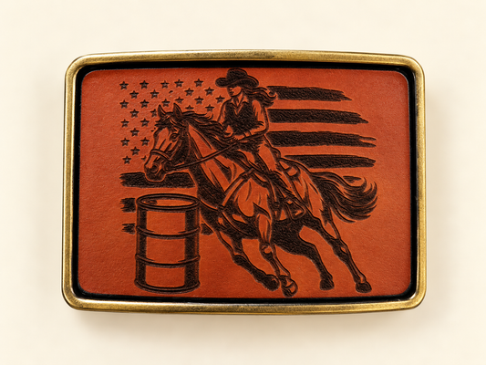 Barrel Racing Minerva Leather
